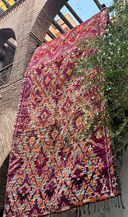 Setti Fatma – Vintage Purple Moroccan Rug
