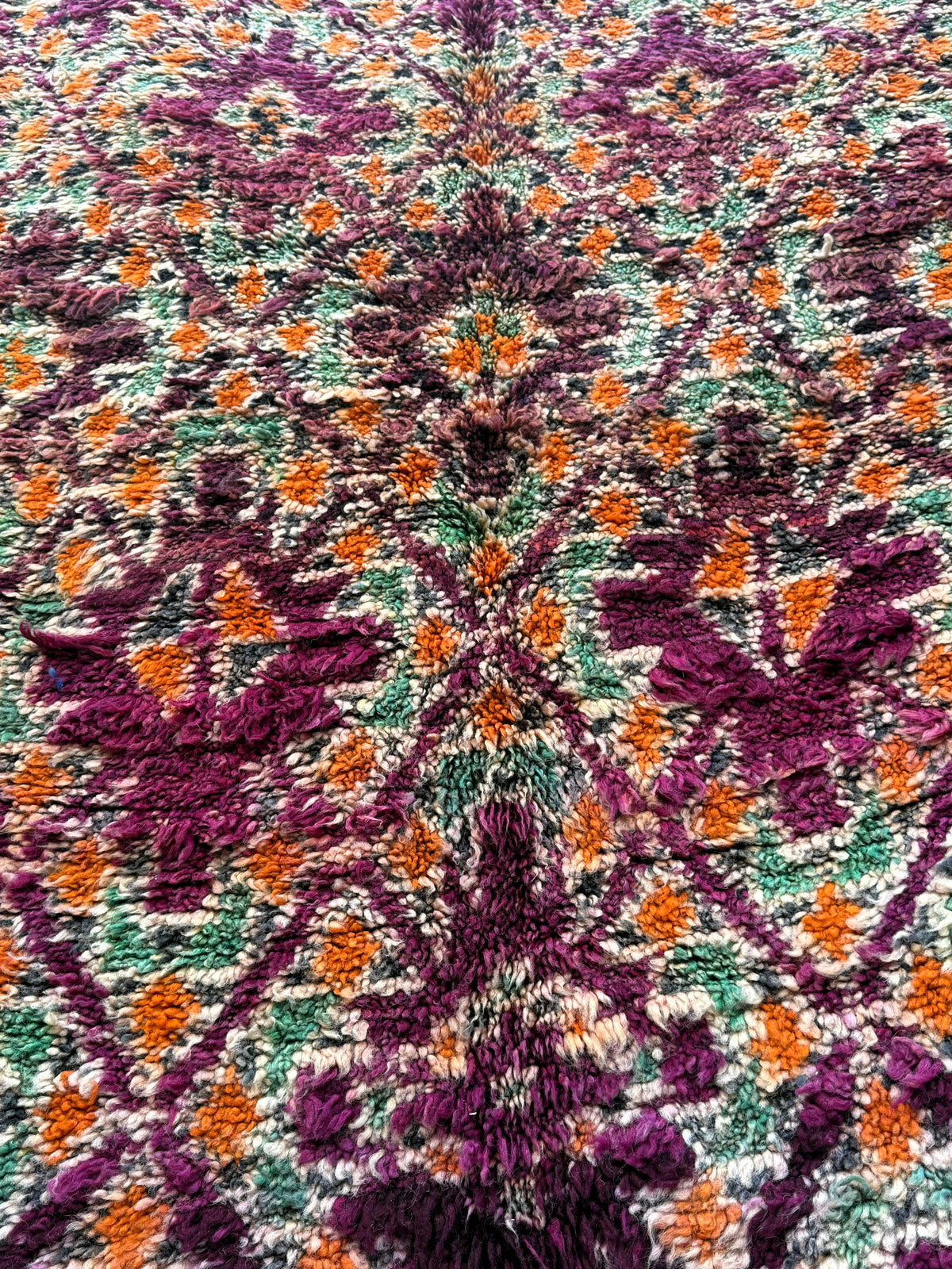 Setti Fatma – Vintage Purple Moroccan Rug