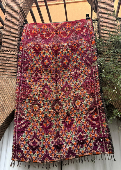 Setti Fatma – Vintage Purple Moroccan Rug