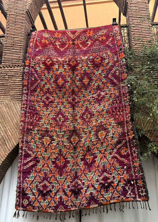 Setti Fatma – Vintage Purple Moroccan Rug