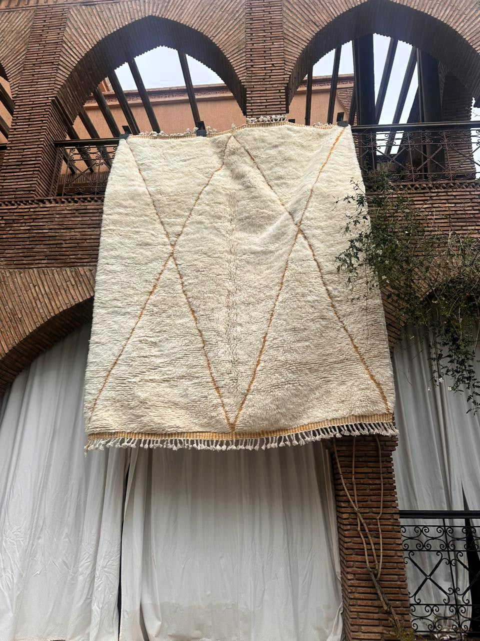 Imlil – Handmade Cream Moroccan Rug