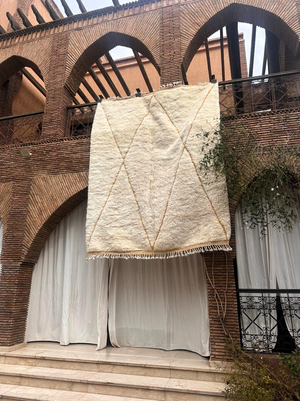 Imlil – Handmade Cream Moroccan Rug