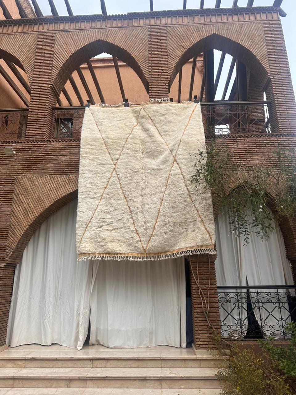 Imlil – Handmade Cream Moroccan Rug