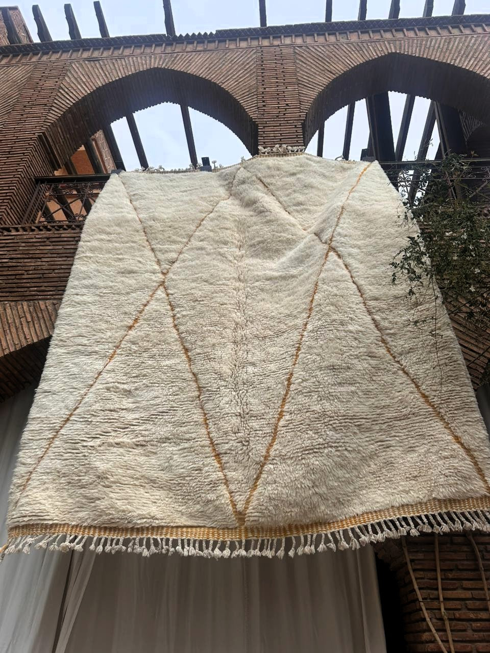 Imlil – Handmade Cream Moroccan Rug
