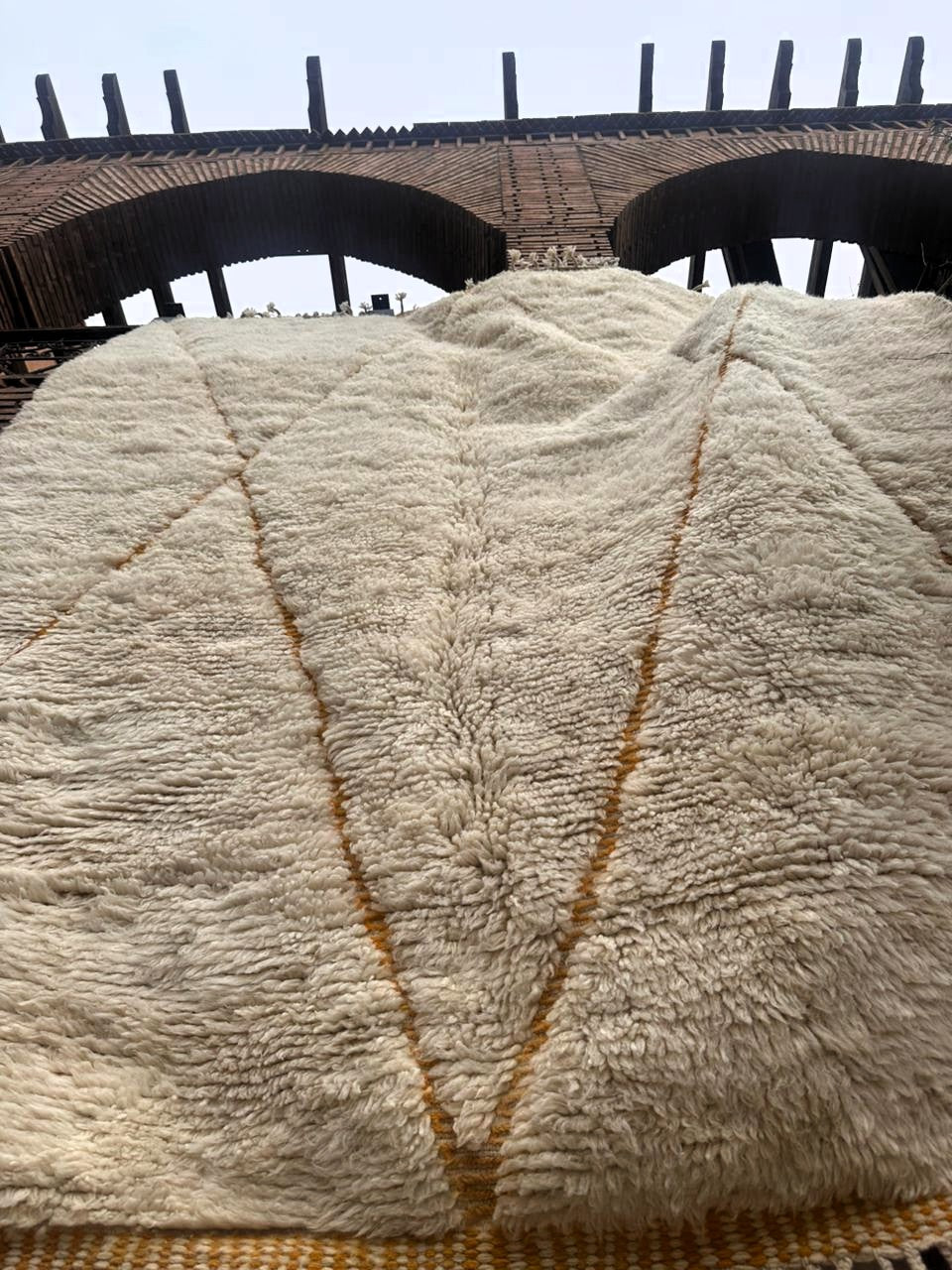 Imlil – Handmade Cream Moroccan Rug