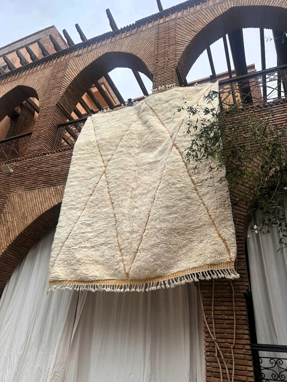 Imlil – Handmade Cream Moroccan Rug