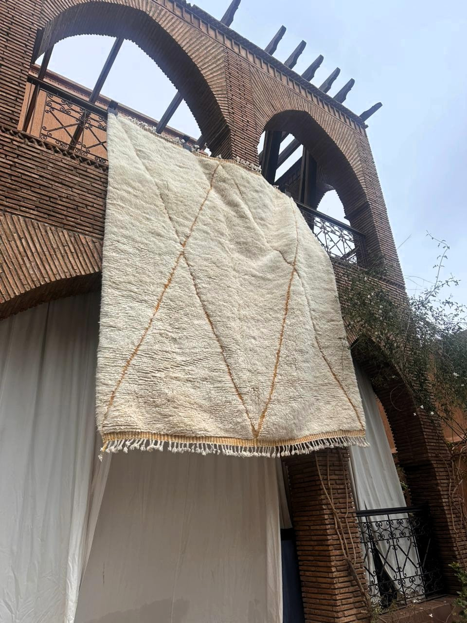 Imlil – Handmade Cream Moroccan Rug