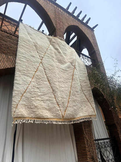 Imlil – Handmade Cream Moroccan Rug