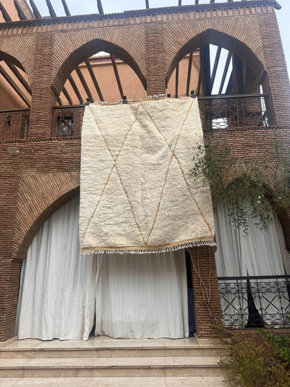 Imlil – Handmade Cream Moroccan Rug