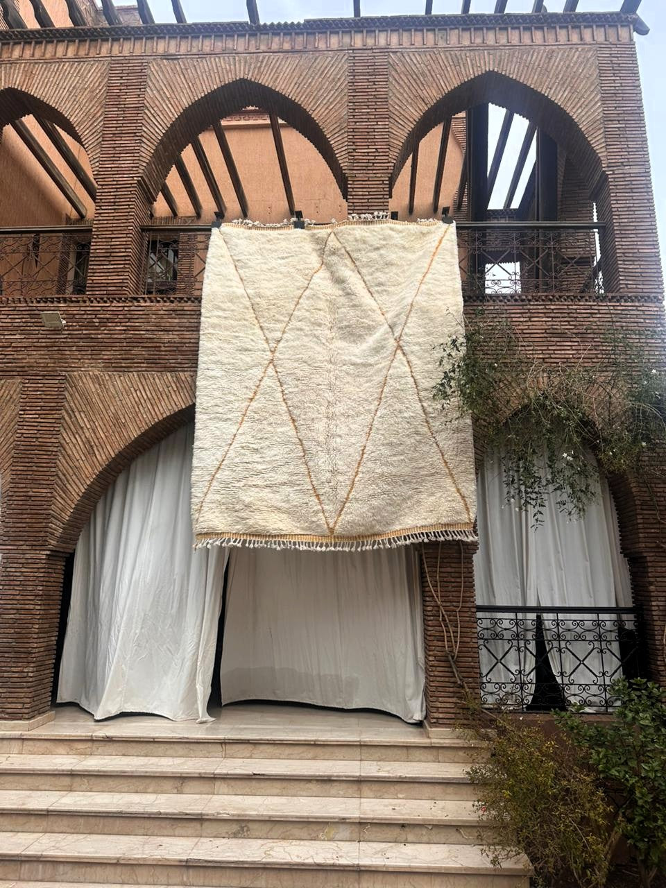 Imlil – Handmade Cream Moroccan Rug