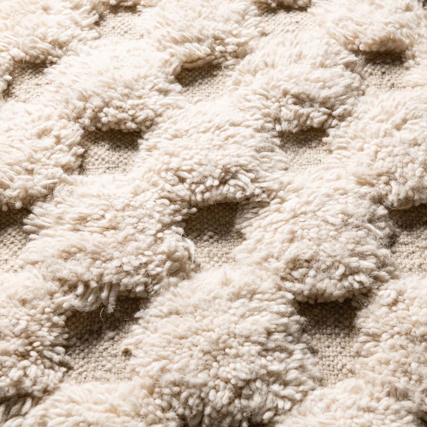 Berbère moderne – Tapis marocain en laine tissée à la main, tailles multiples