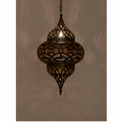 Mystische Marrakesch-Pendelleuchte, groß, 56 x 33 cm