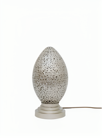 Oasis lumineuse : lampe de table en cuivre-M- 37x20 cm