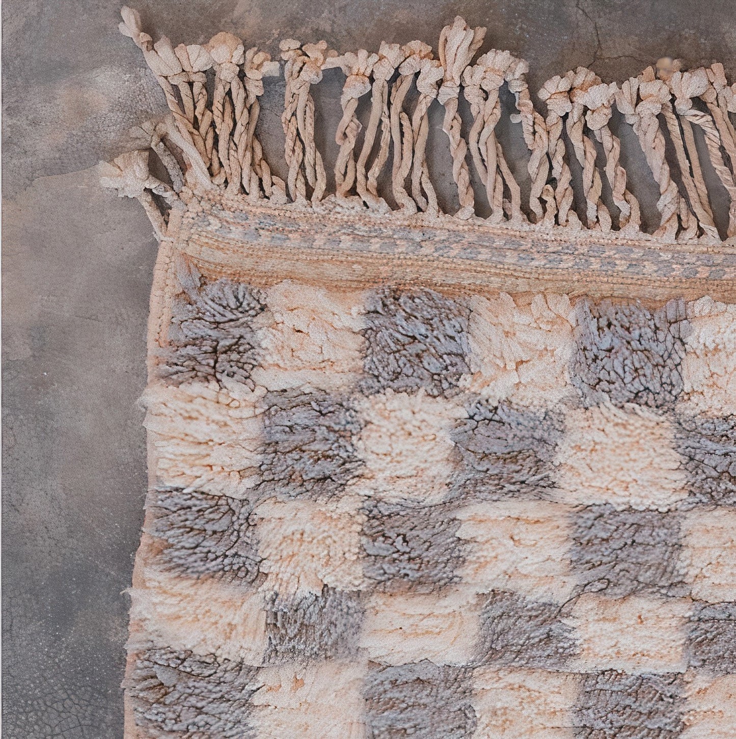 Tapis de laine artisanal de luxe de Marrakech - grandes et petites tailles