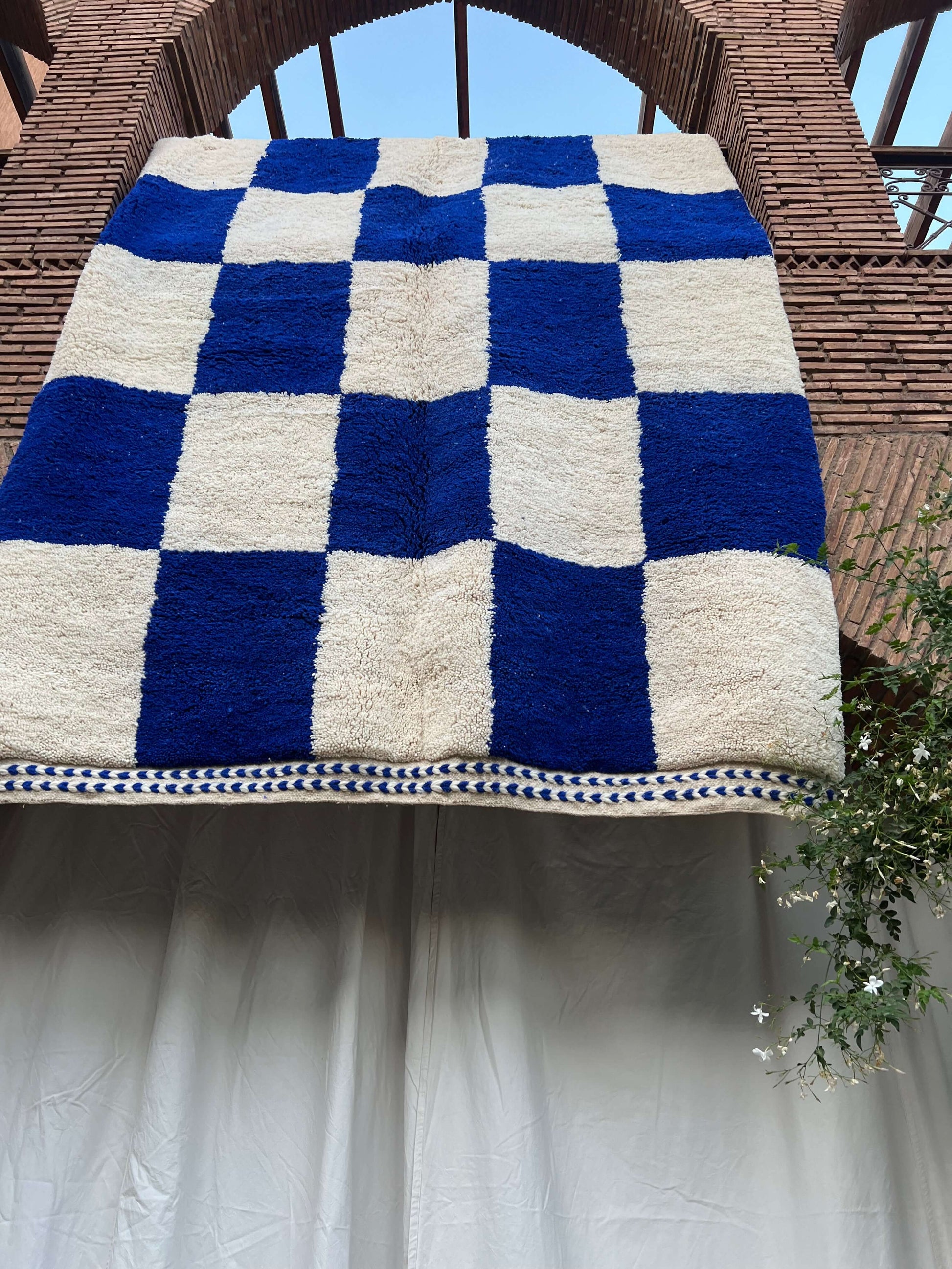 Design Blue and White Area rug