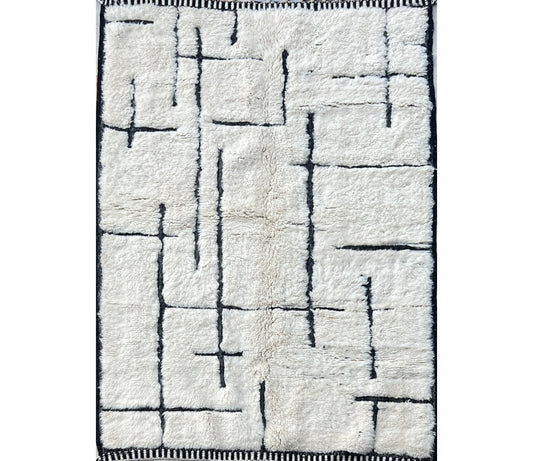Asilah - Tapis en laine tissée à la main- Artisanat authentique- Plusieurs tailles