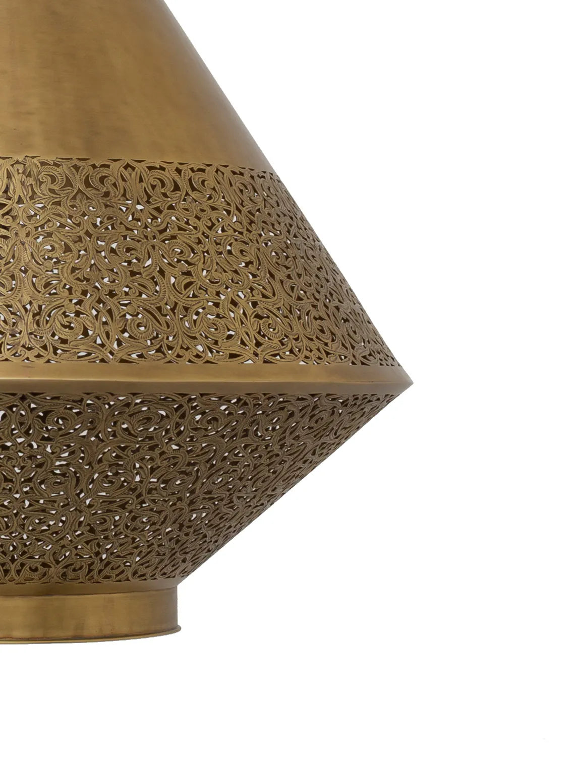 Suspension lueur en cuivre-XL, 56x52 cm