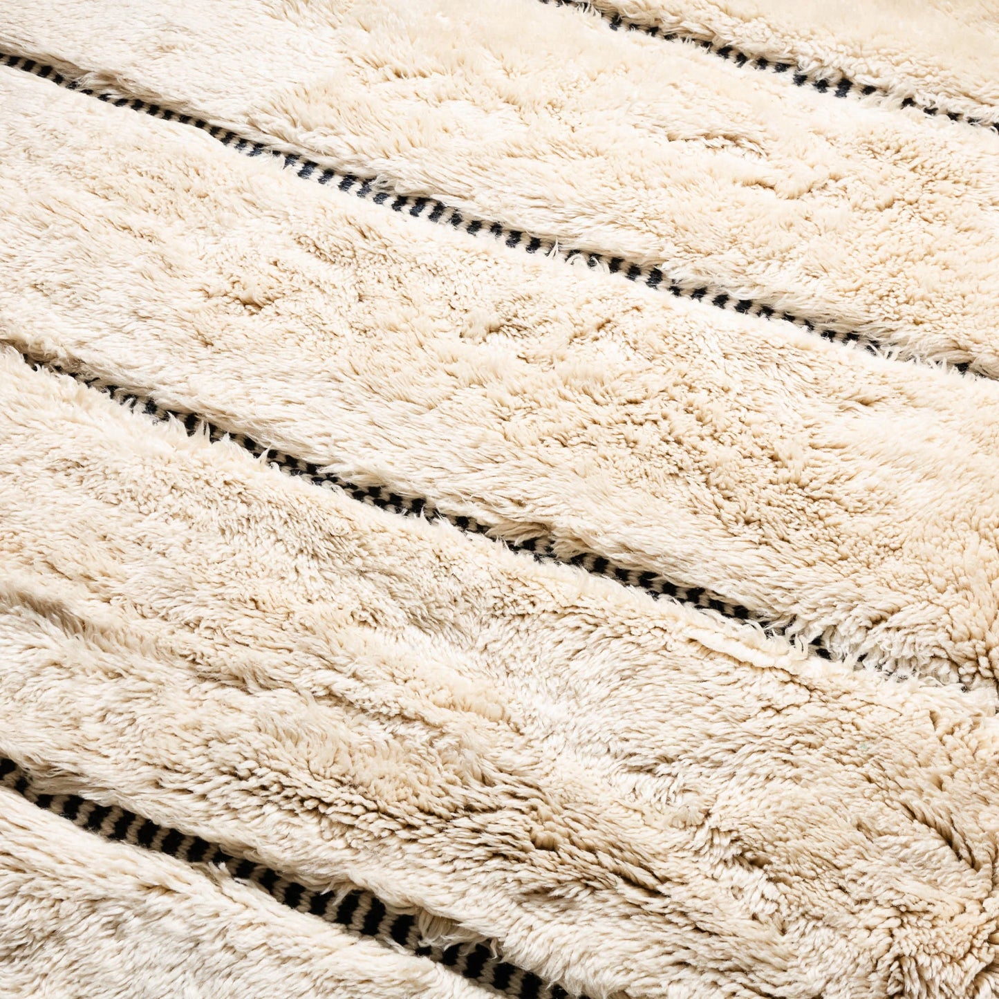Tiznit Lines - Tapis en laine tissé à la main - Élégance subtile - Plusieurs tailles