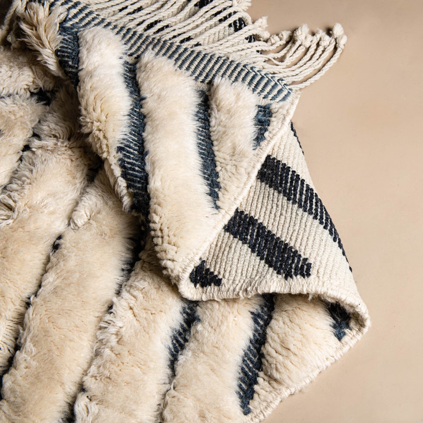 Sahara Diamond - Tapis en laine marocain tissé à la main - Plusieurs tailles
