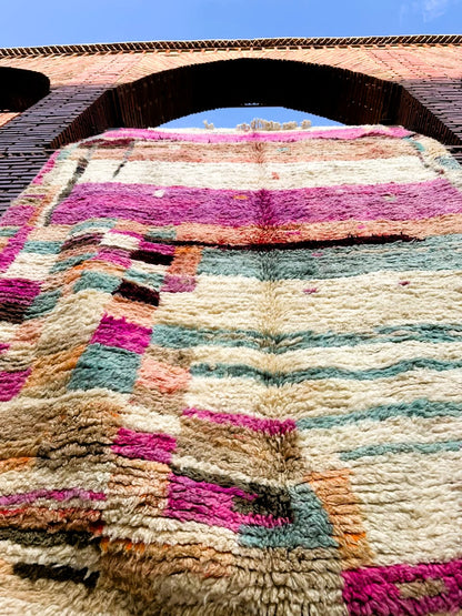 Sidi Kaouki – Handmade Colorful Moroccan Rug