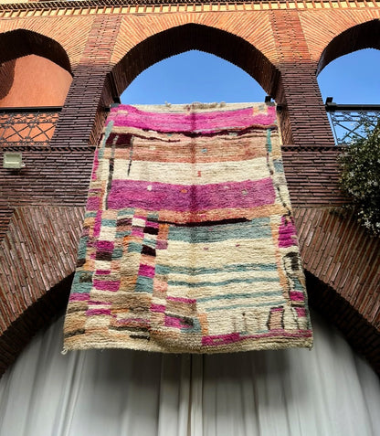 Sidi Kaouki – Handmade Colorful Moroccan Rug