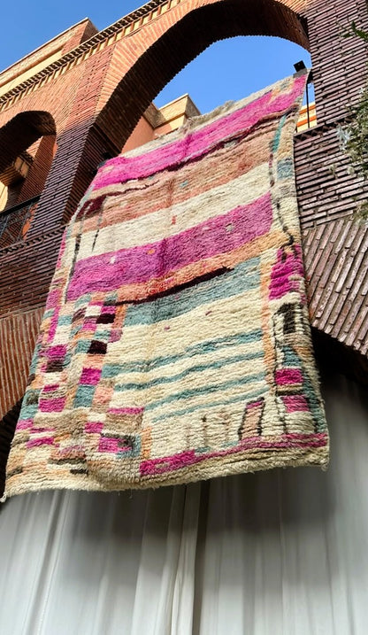 Sidi Kaouki – Handmade Colorful Moroccan Rug