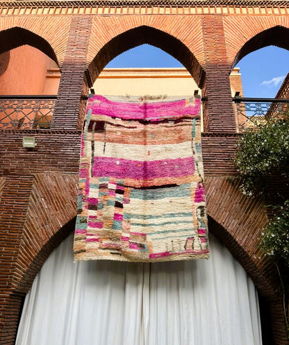 Sidi Kaouki – Handmade Colorful Moroccan Rug