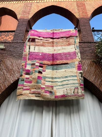 Sidi Kaouki – Handmade Colorful Moroccan Rug
