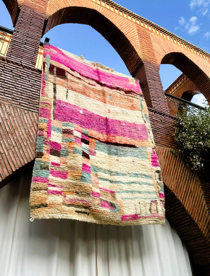 Sidi Kaouki – Handmade Colorful Moroccan Rug
