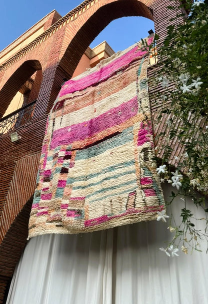 Sidi Kaouki – Handmade Colorful Moroccan Rug