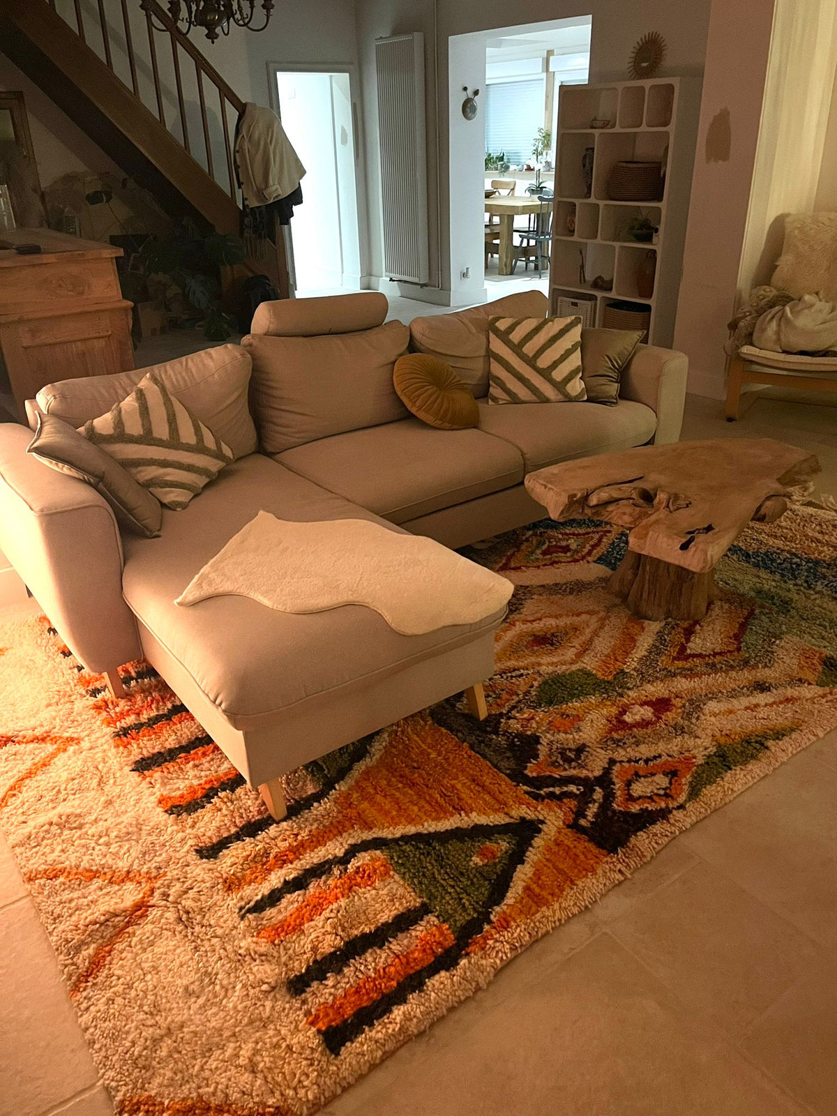 Had Dra – Handmade Colorful Moroccan Rug