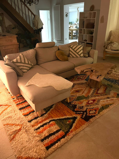 Had Dra – Handmade Colorful Moroccan Rug